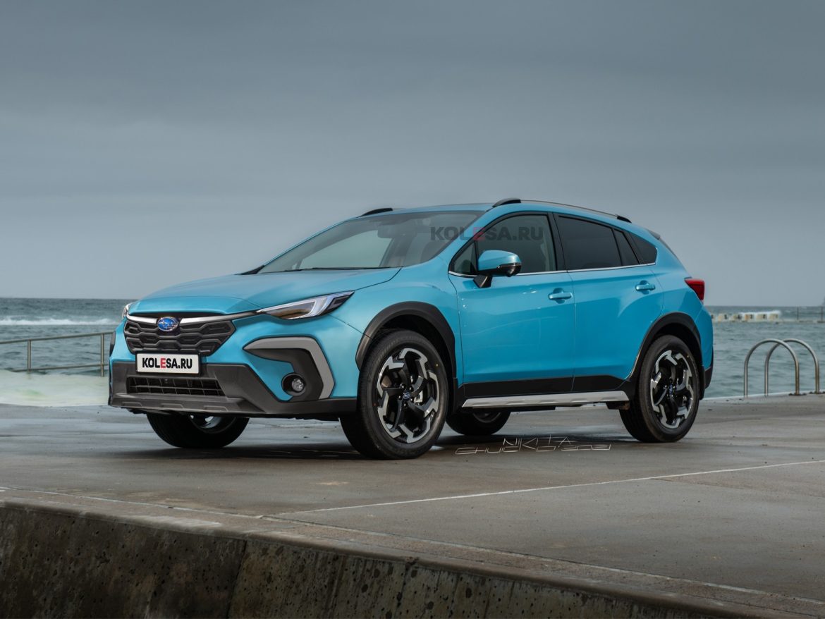 Aparecen los primeros renders de cómo sería la nueva Subaru XV 2023