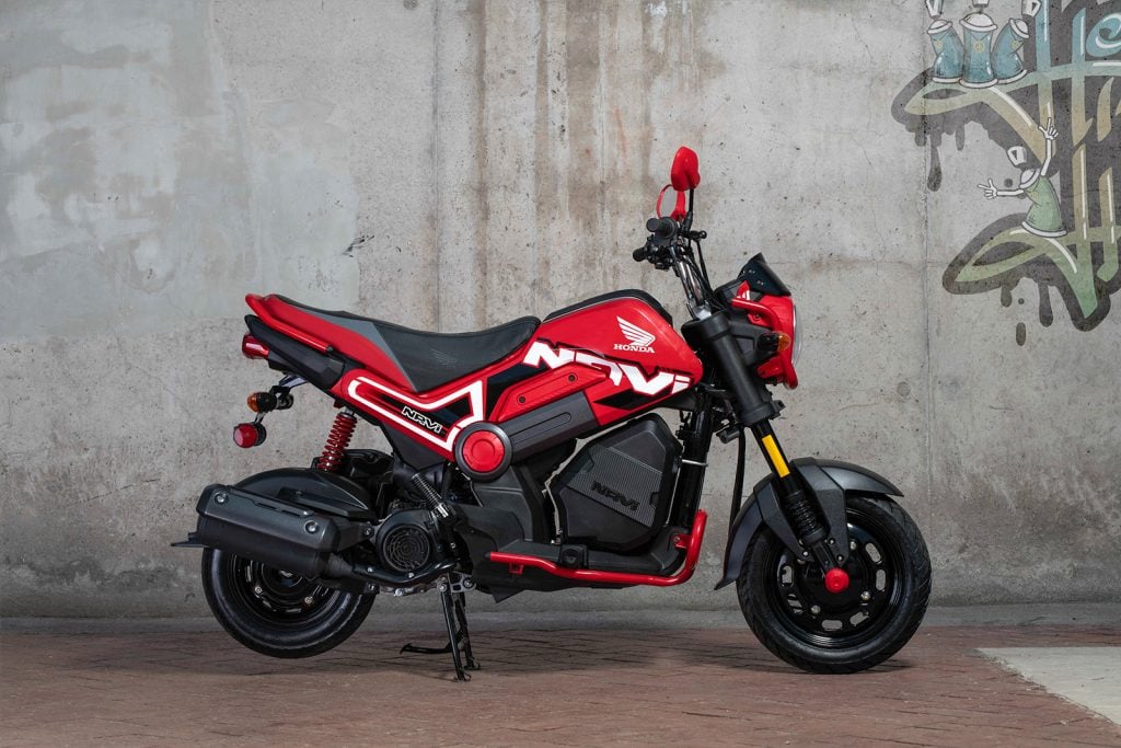 La moto Honda Navi llega a Chile con un concepto diferente