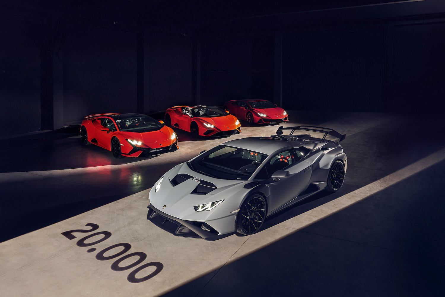 Lamborghini celebra las 20 mil unidades producidas del Huracán